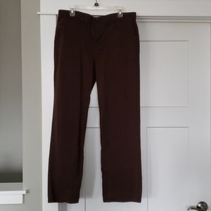 Gloria Vanderbilt dark brown pants